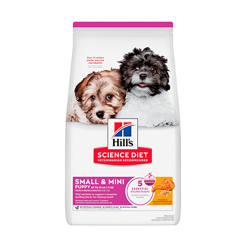 Juguete Pez Saltarín Eléctrico para gato 14x10cm Hills SD Canine Puppy Small Paws & Toy de Pollo 2Kg