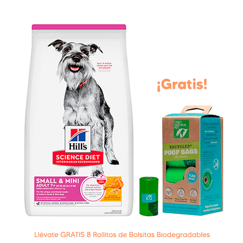 Hills SD Canine Senior +7 Small & Mini Razas Pequeñas 2Kg