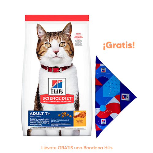 Hills SD Feline Adulto +7 Pollo 1.8Kg