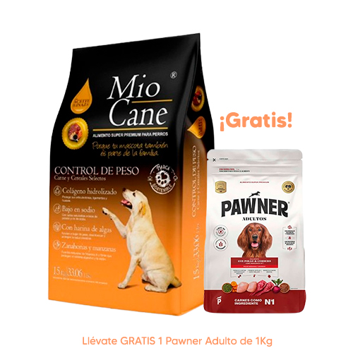 Mio Cane Perro Adulto Light Control de Peso 4kg