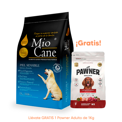 Mio Cane Perro Cachorro 15Kg Mio Cane Perro Adulto Piel Sensible 4kg