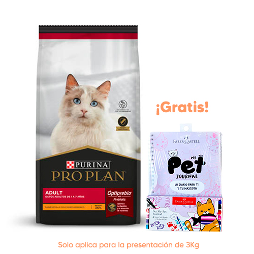 Pro Plan Cat Adulto Pollo y Arroz 3kg