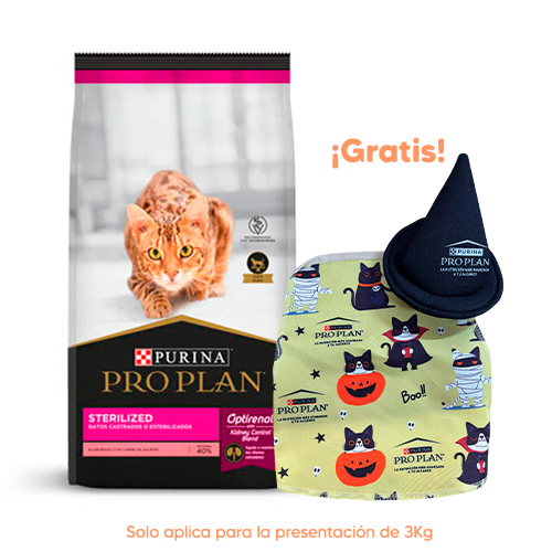 Pro Plan Cat Adulto Sterilized Salmón y Arroz 3kg