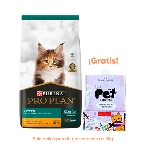 Pro Plan Cat Kitten de Pollo y Arroz Pro Plan Cat Kitten de Pollo y Arroz 3kg