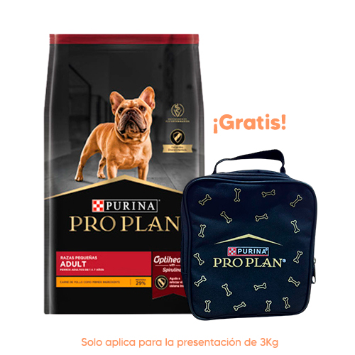 Pro Plan Dog Adulto Razas Pequeñas Pollo y Arroz 3Kg