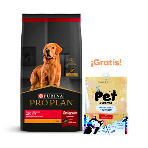 Pro Plan Dog Adulto Razas Pequeñas Pollo y Arroz 3Kg Pro Plan Dog Adulto Razas Medianas de Pollo y Arroz 3Kg