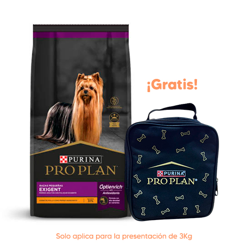 Pro Plan Dog Adulto Razas Pequeñas Exigent de Pollo y Arroz 3Kg