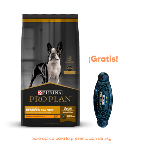 Pro Plan Dog Adulto Razas Pequeñas Reduce Calorie de Pollo y Arroz 3Kg