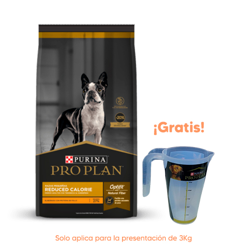 Pro Plan Dog Adulto Razas Pequeñas Reduce Calorie de Pollo y Arroz 3Kg