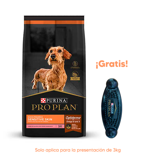 Pro Plan Dog Adulto Razas Pequeñas Sensitive de Salmón y Arroz 3Kg