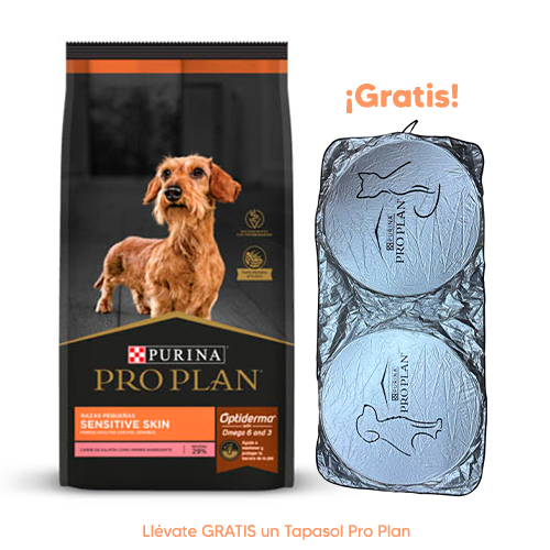 Pro Plan Dog Adulto Razas Pequeñas Sensitive de Salmón y Arroz 3Kg