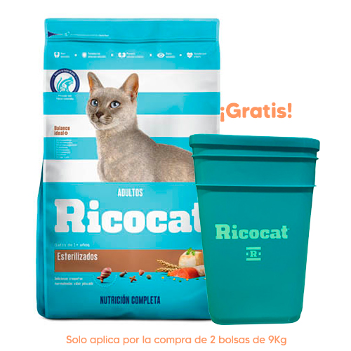 Ricocat Adulto Esterilizado 9kg