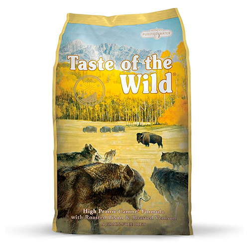 Taste Of The Wild Canine High Prairie Bisonte y Venado Asado