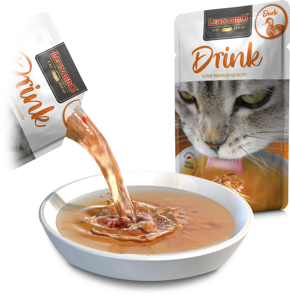 Leonardo Cat Drink Pato 40Gr