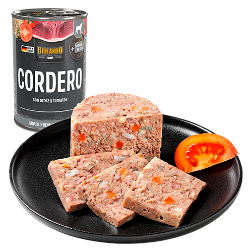 Belcando Dog Lata Cordero, Arroz y Tomate