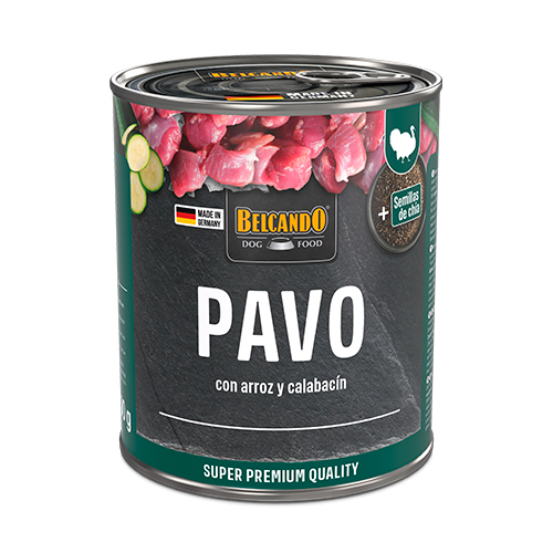 Belcando Dog Lata Junior Pavo, Arroz y Calabacin 800gr
