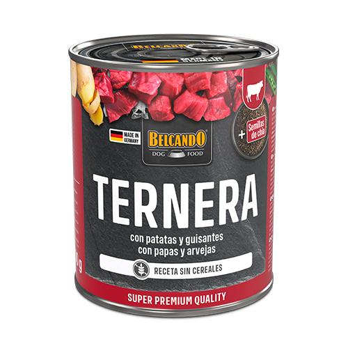 Belcando Dog Lata Ternera con Patata y Guisantes 800gr