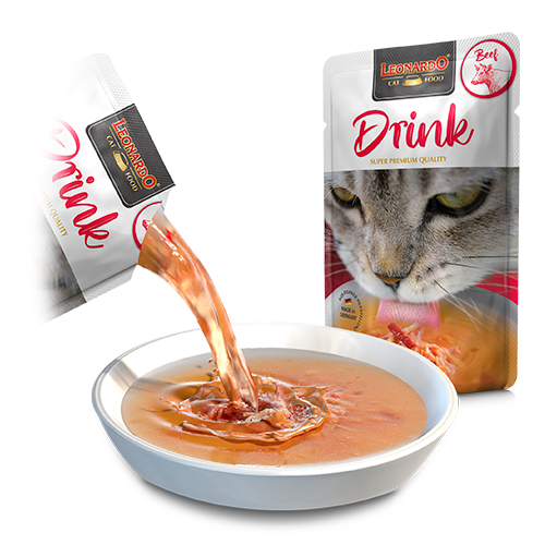 Leonardo Cat Drink Ternero 40Gr
