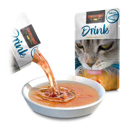 Homepage Leonardo Cat Drink Salmon 40Gr