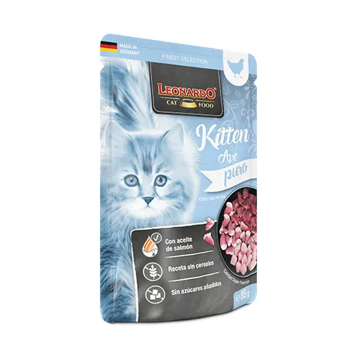 Leonardo Cat Pouch Kitten Ave 85Gr