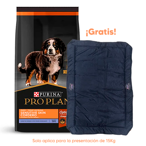 Vetoquinol Suplemento para Perros y Gatos Nutrical 120.5Gr Pro Plan Dog Puppy Sensitive Skin Todas las Razas Cordero 15kg