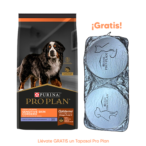 Homepage Pro Plan Dog Adulto Sensitive Skin Todas las Razas Cordero 3kg