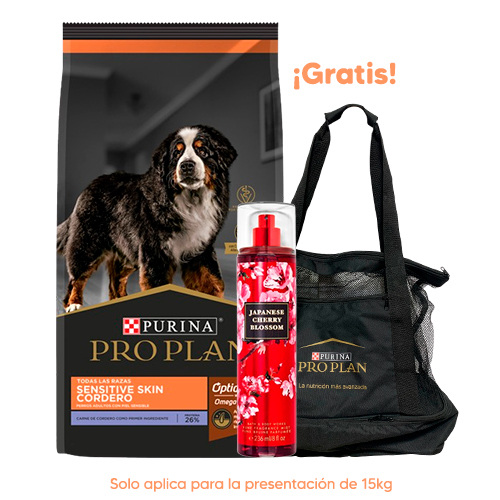 Pro Plan Dog Adulto Sensitive Skin Todas las Razas Cordero 15kg