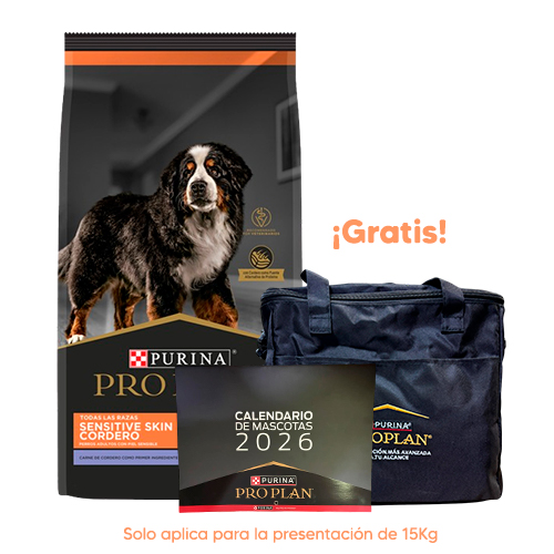 Pro Plan Dog Adulto Sensitive Skin Todas las Razas Cordero 15kg