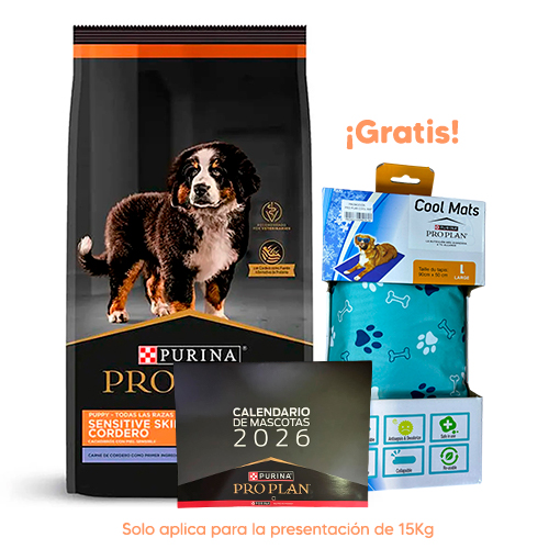 Pro Plan Dog Puppy Sensitive Skin Todas las Razas Cordero 15kg