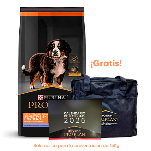 Pro Plan Dog Puppy Sensitive Skin Todas las Razas Cordero 15kg