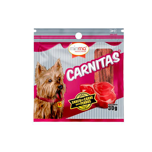 Snack Mimma Carnitas para Perro 30Gr