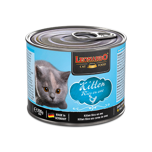 Leonardo Cat Lata Quality Selection Kitten 200gr