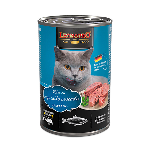 Leonardo Cat Lata Quality Selection Pescado 400gr