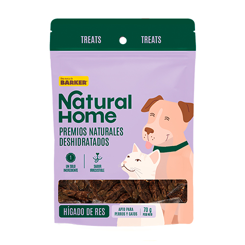 Natural Home Treats Higado de Res 70Gr