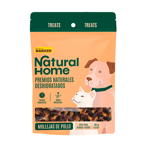 Natural Home Treats Mollejas de Pollo 70Gr