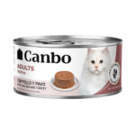 Canbo Lata Gato Adulto Pollo y Pavo 85Gr