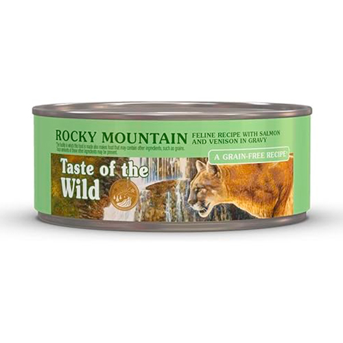 Taste Of The Wild Feline Lata Rocky Mountain venado y Salmón 85Gr