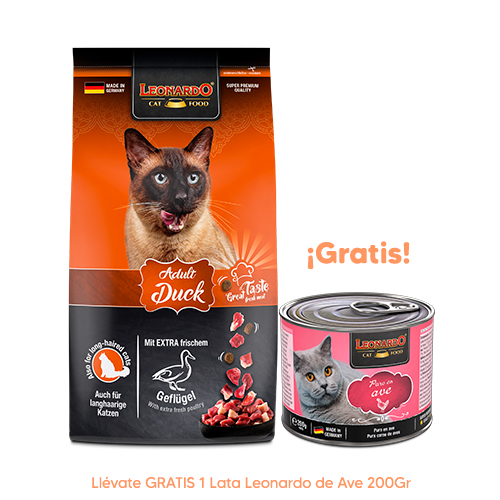Leonardo Cat Adulto Pato 1.8Kg