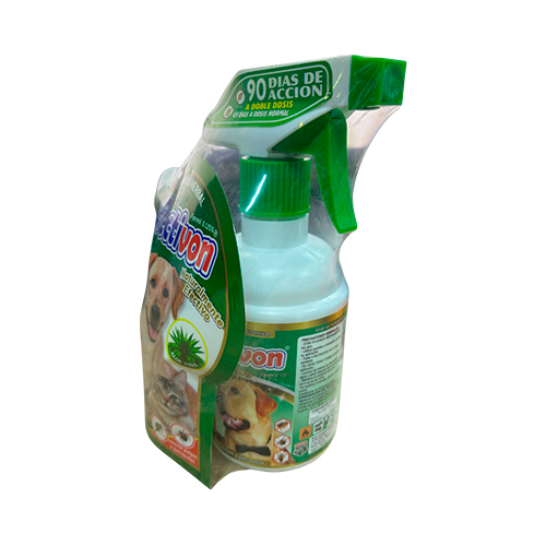 Efectivon Spray Antipulgas y Garrapatas 400ml + Shampoo Antipulgas 150ml