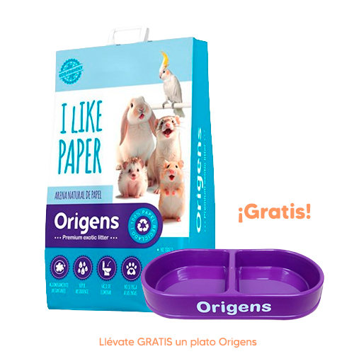 Origens Arena de Papel para Animales Pequeños 1.9Kg