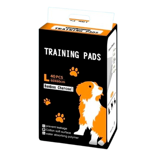 Training Pad Carbón Activado Large 40 Unidades 60x60cm
