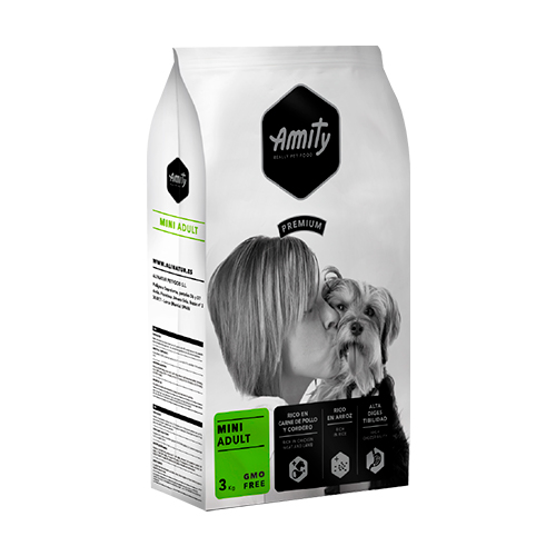 Amity Perro Mini Adulto Cordero y Arroz 3Kg