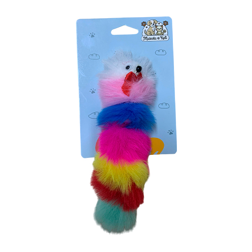 La Mascota de Keli animalito peludo de colores