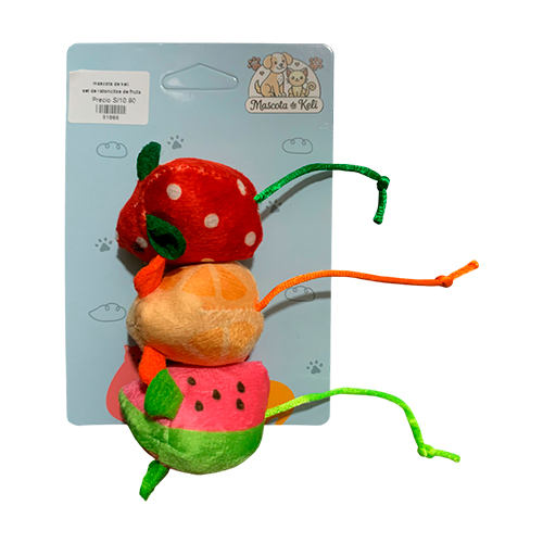 La Mascota de Keli set de ratoncitos de fruta