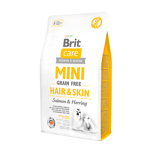 Brit Care Dog As Mini Grain Free Adulto Hair & Skin Herring 2Kg