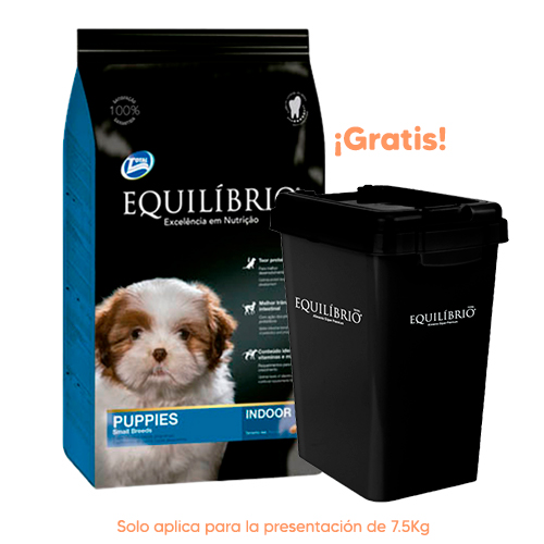 Equilibrio Dog Puppies Small Breeds Indoor 7.5kg