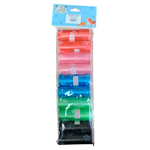 La Mascota de Keli Set de 10 Rollitos de Bolsitas