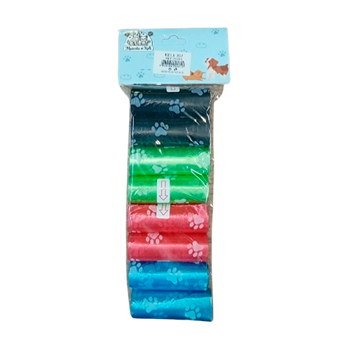La Mascota de Keli Set de 8 Rollitos de Bolsitas