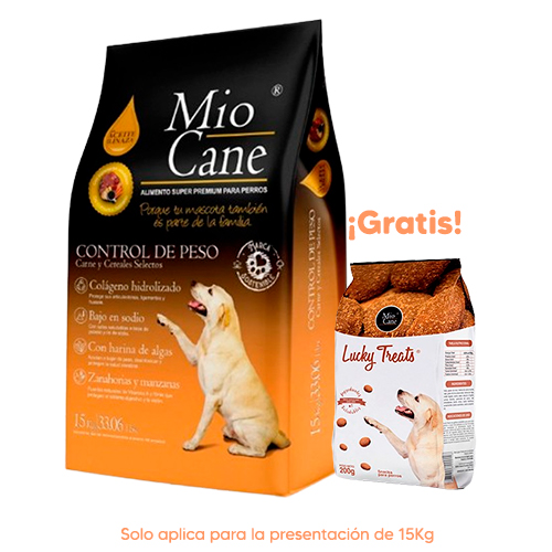 Mio Cane Perro Adulto Light Control de Peso 15kg