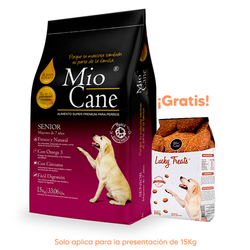 Mio Cane Perro Adulto Senior +7 años 15Kg
